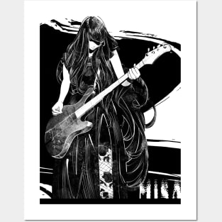 BANDMAID MISA INK STYLE Posters and Art